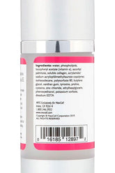 Ingredients list for NeoCell Collagen Radiance Serum showcasing key components for healthy skin.